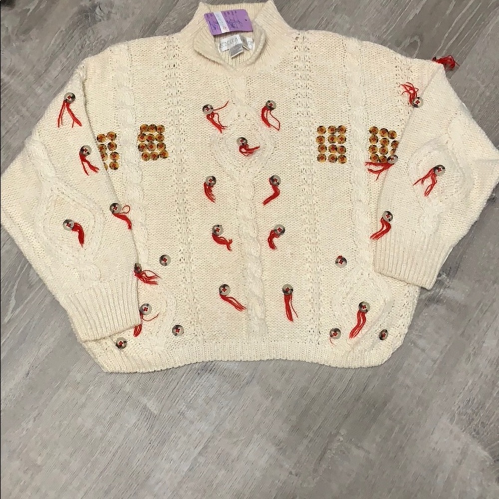 Vintage Rebecca Stone Knit Sweater